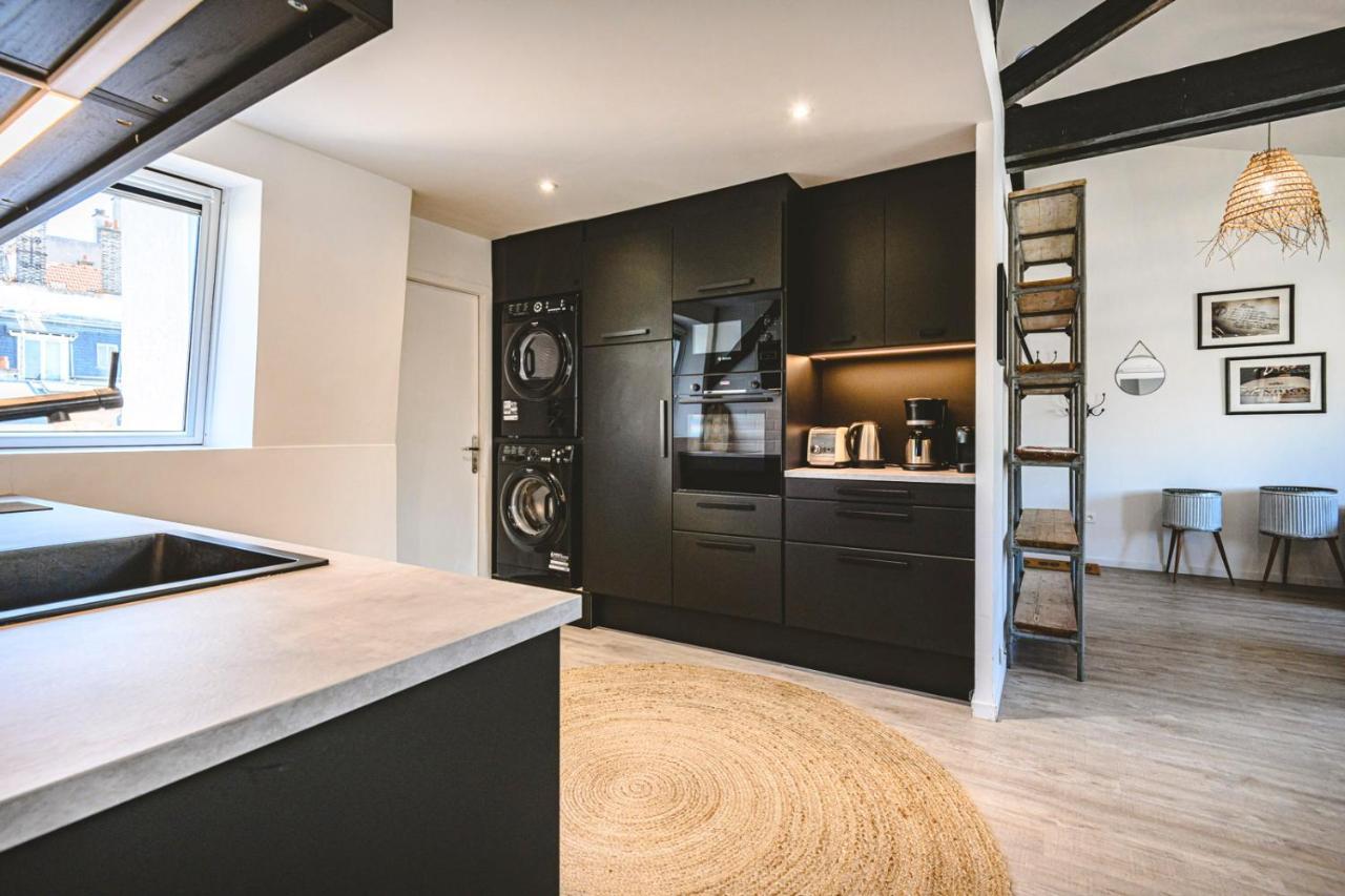 Saint Jacques - Logement Climatise En Centre Ville Reims Eksteriør bilde